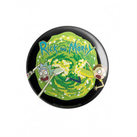 Coming Through - Rick And Morty Official Badge