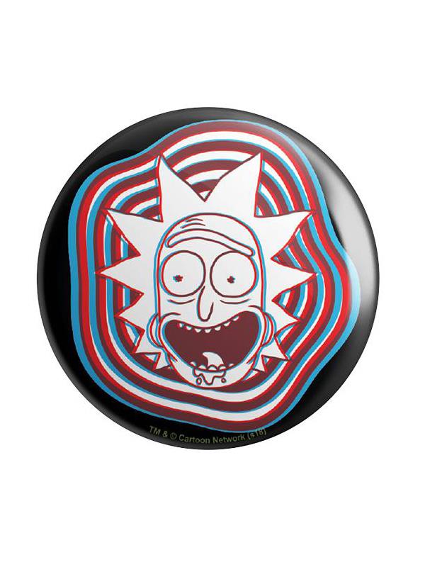Glitch - Rick And Morty Official Badge
