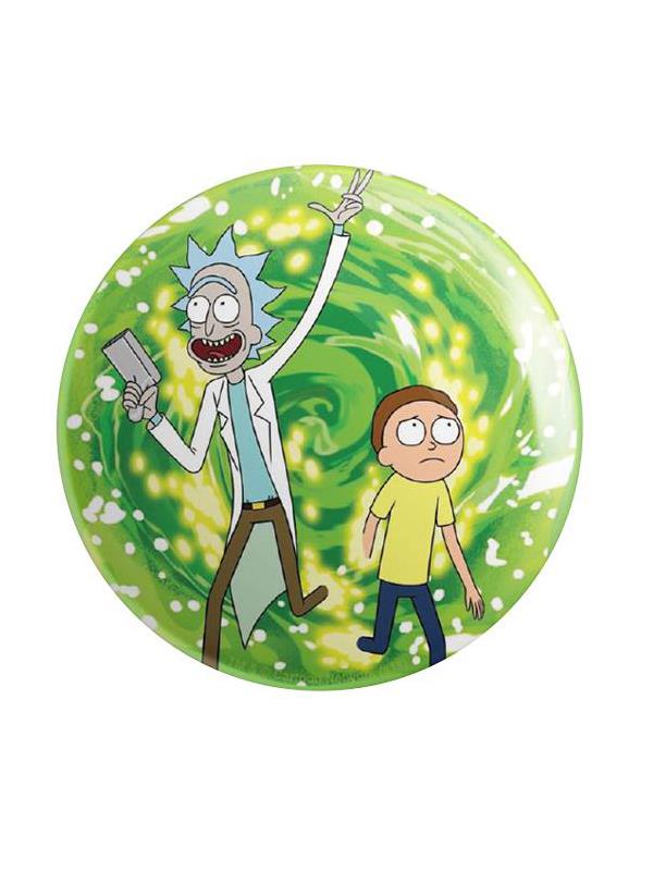 Ricksy Business - Rick And Morty Official Badge