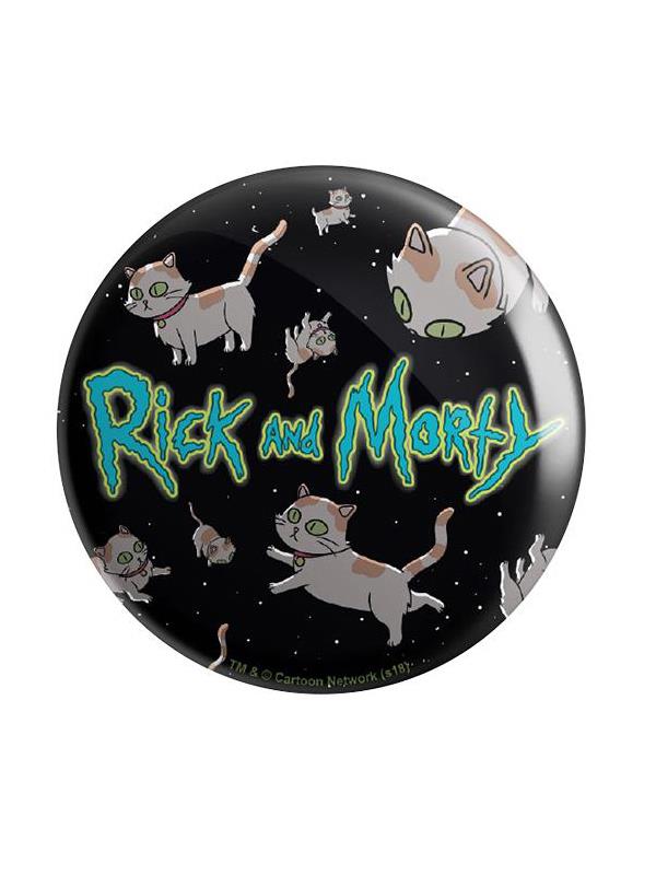 Space Cats - Rick And Morty Official Badge