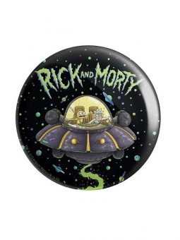 Space Cruiser - Rick And Morty Official Badge