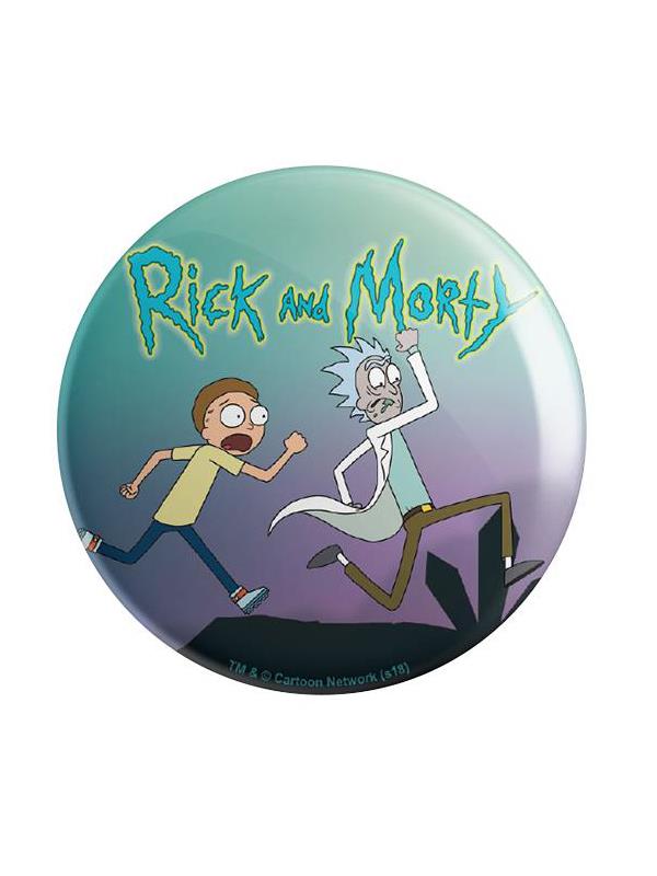Mortynight Run - Rick And Morty Official Badge