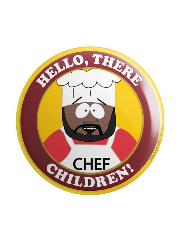Chef: Hello There, Children - South Park Official Badge