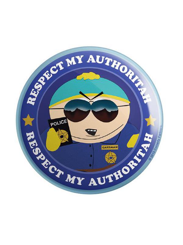 Respect My Authoritah - South Park Official Badge