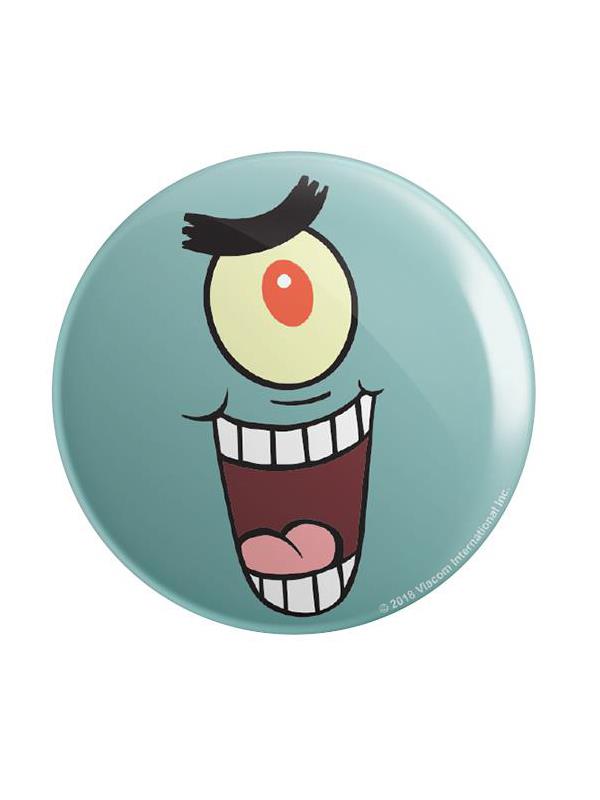 Plankton: Face - SpongeBob SquarePants Official Badge
