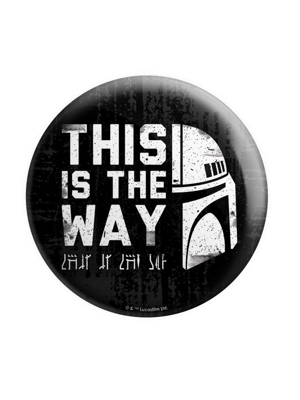 This Is The Way - Star Wars Official Badge
