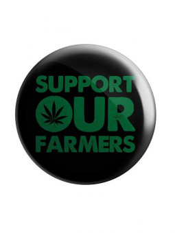 Support Our Farmers - Badge