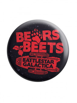 Bears. Beets. Battlestar Galactica. - Badge