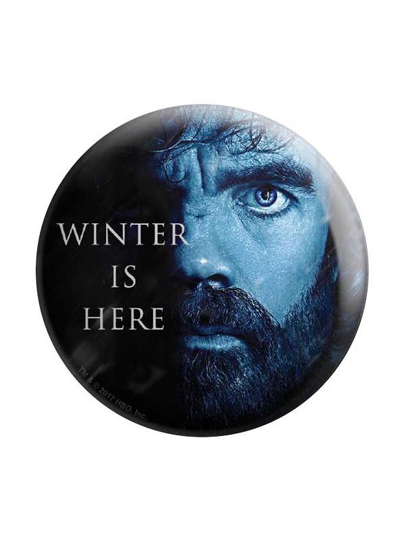 Tyrion Lannister: Winter Is Here - Game Of Thrones Official Badge