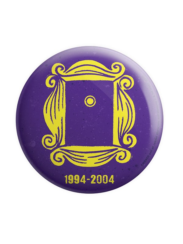 Yellow Frame - Friends Official Badge