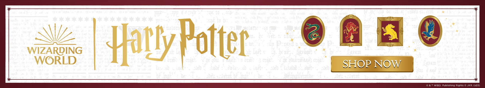 Harry Potter top banner