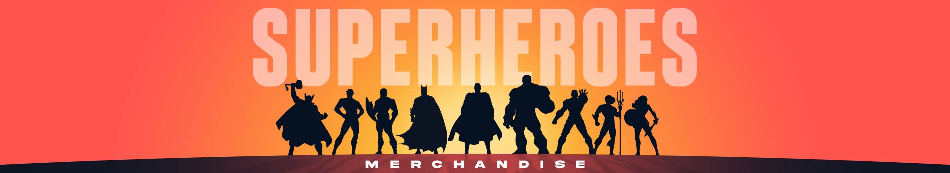 Superhero Merchandise Page