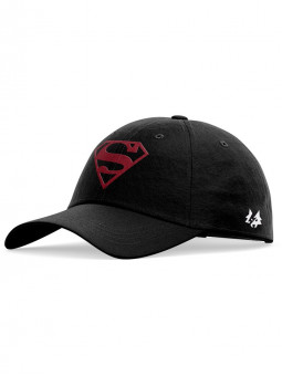 Black Superman Logo - Superman Official Cap