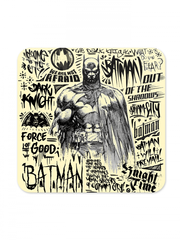 Batman: Urban Sketch - Batman Official Coaster