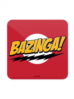 Bazinga! - The Big Bang Theory Official Coaster