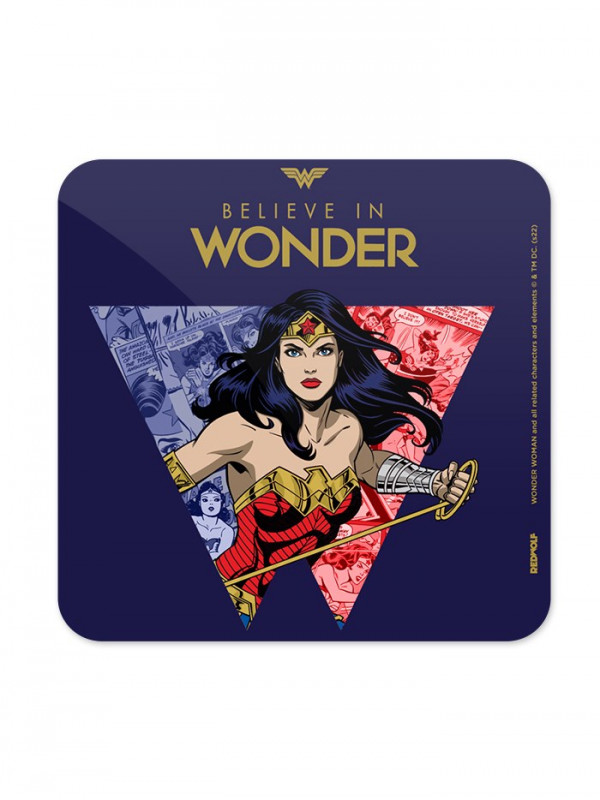Believe In Wonder - Wonder Woman Official Coaster