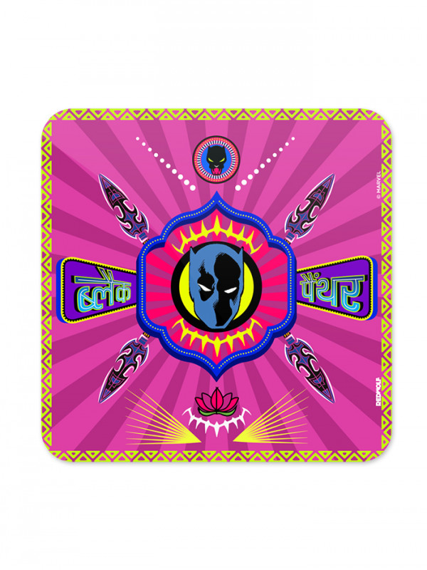 Black Panther: Desi Truck Art - Marvel Official Coaster