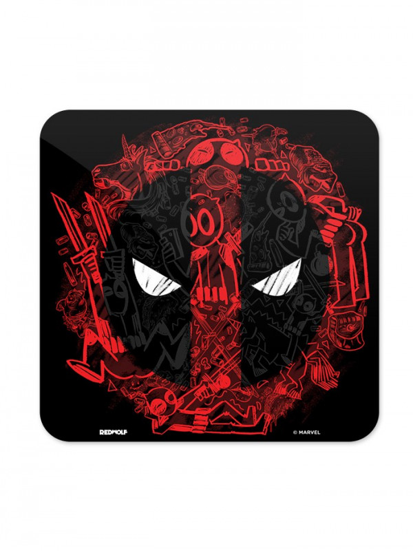 Captain Deadpool - Marvel Official Coaster