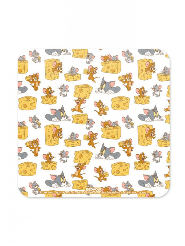 Cheese Pattern - Tom & Jerry Official Coaster