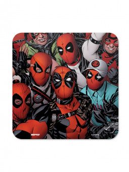 Deadpool Variants Selfie - Marvel Official Coaster