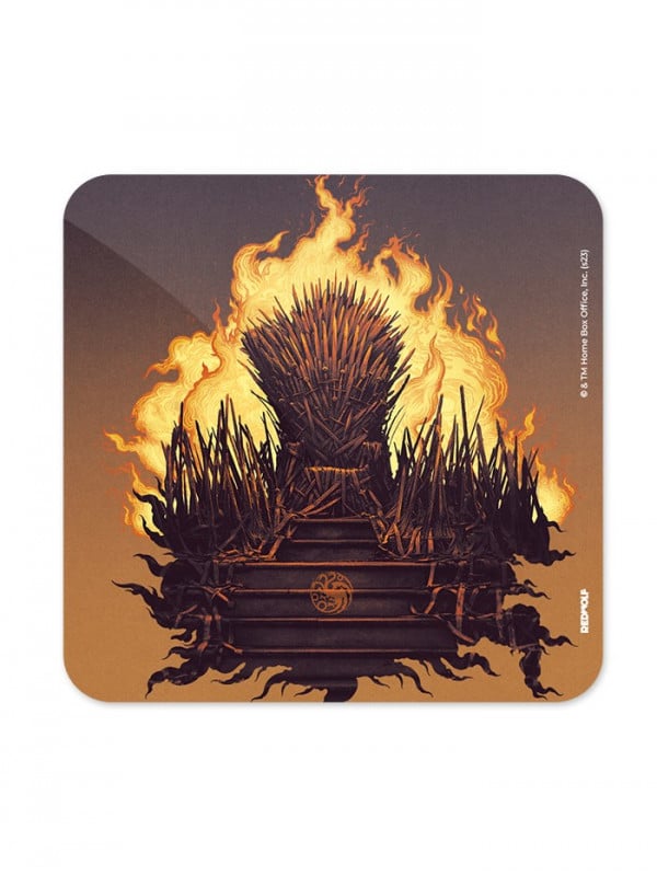 Fire Throne - House Of The Dragon Official Coaster