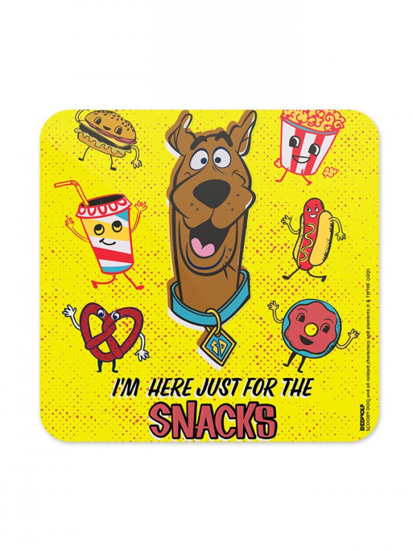 For The Snacks - Scooby Doo Official Coaster