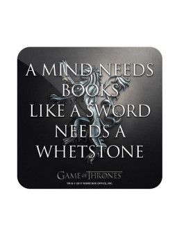 A Mind Needs Books - Game Of Thrones Official Coaster