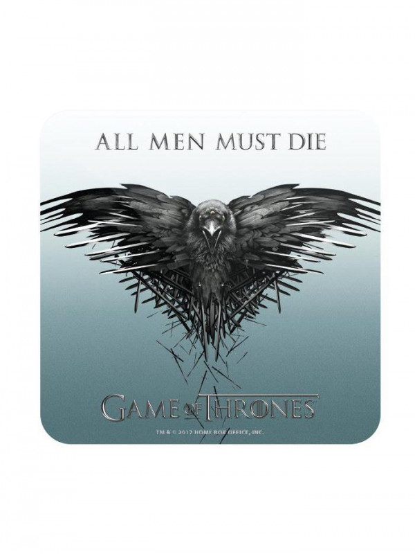 All Men Must Die - Game Of Thrones Official Coaster