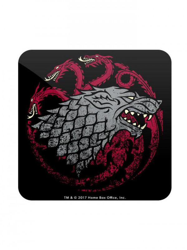 Fire, Blood and Ice - Game Of Thrones Official Coaster