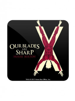 Our Blades Are Sharp - Game Of Thrones Official Coaster