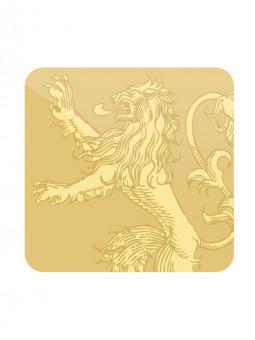 House Lannister Tonal Sigil - Game Of Thrones Official Coaster
