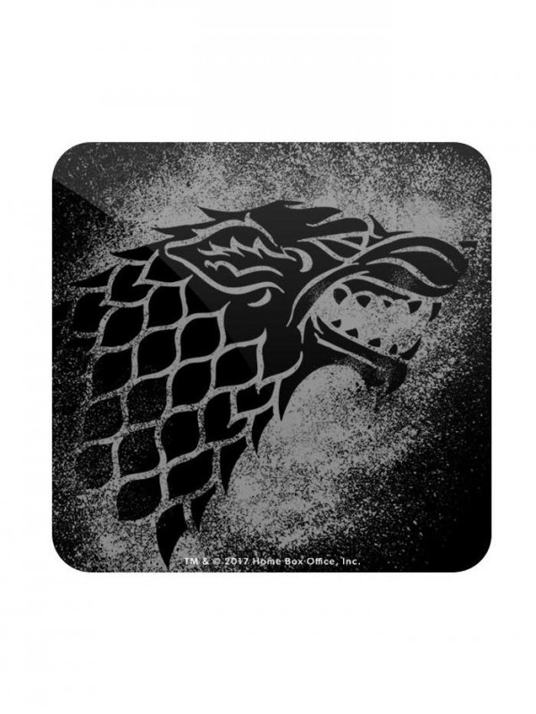 House Stark Sigil Splatter - Game Of Thrones Official Coaster