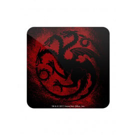 House Targaryen Sigil Splatter - Game Of Thrones Official Coaster