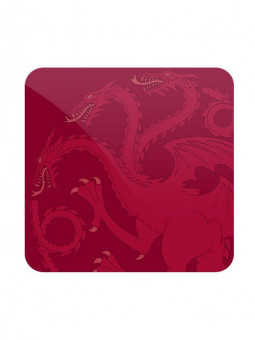 House Targaryen Tonal Sigil - Game Of Thrones Official Coaster