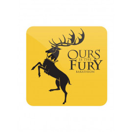 Ours Is The Fury - Game Of Thrones Official Coaster