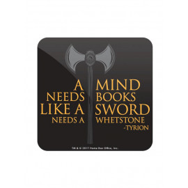 Tyrion: A Mind Needs Books - Game Of Thrones Official Coaster