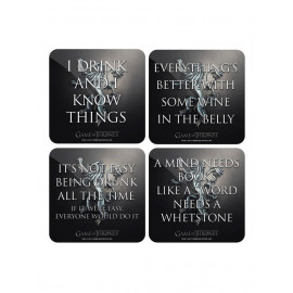 Tyrion Quote Set- Game Of Thrones Official Coasters