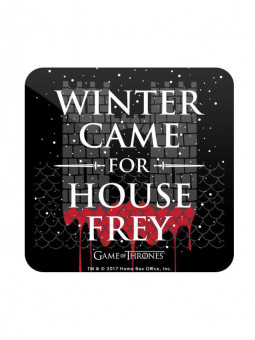 Winter Came For House Frey - Game Of Thrones Official Coaster