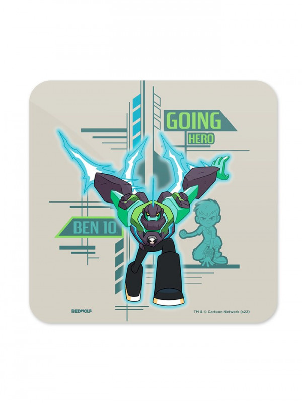 Going Hero: Diamond Head - Ben 10 Official Coaster