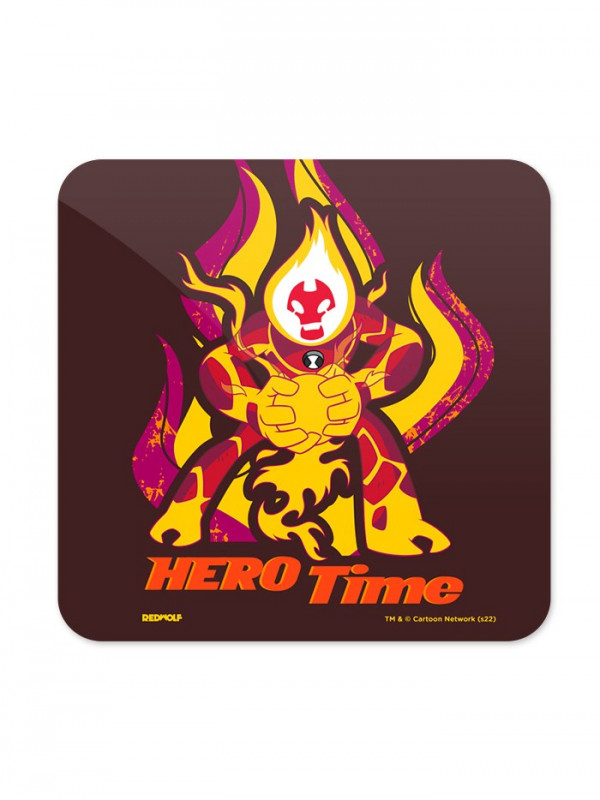 Hero Time: Heatblast - Ben 10 Official Coaster