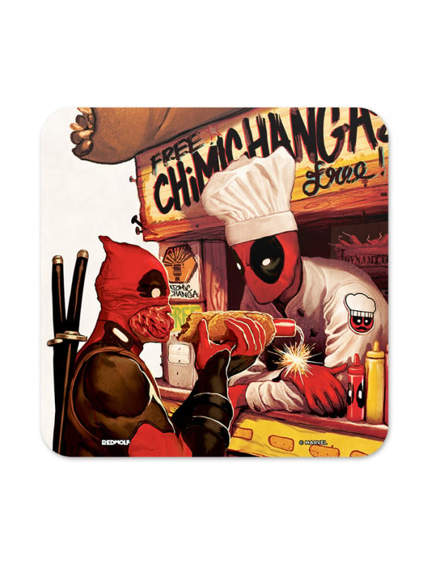 Hot Dog Food Truck - Marvel Official Coaster