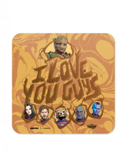 I Love You Guys - Marvel Official Coaster