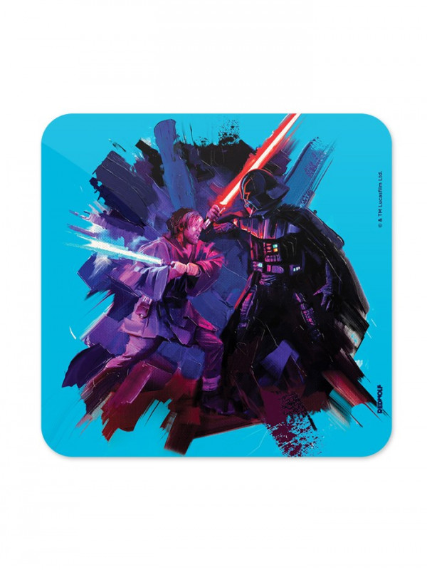 Kenobi X Vader Duel - Star Wars Official Coaster
