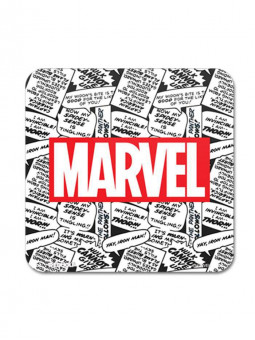 Marvel Comic Logo - Marvel Official Coaster