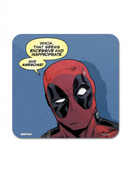Inappropriate And Awesome - Marvel Official Coaster