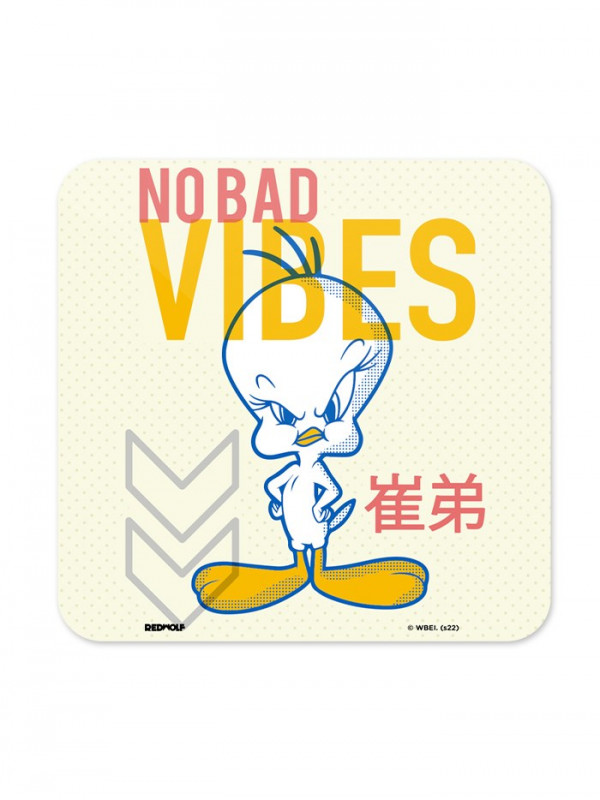 No Bad Vibes - Looney Tunes Official Coaster