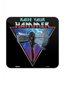 Raise Your Hammer - Marvel Official Coaster