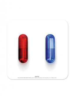 Red Pill, Blue Pill - Coaster