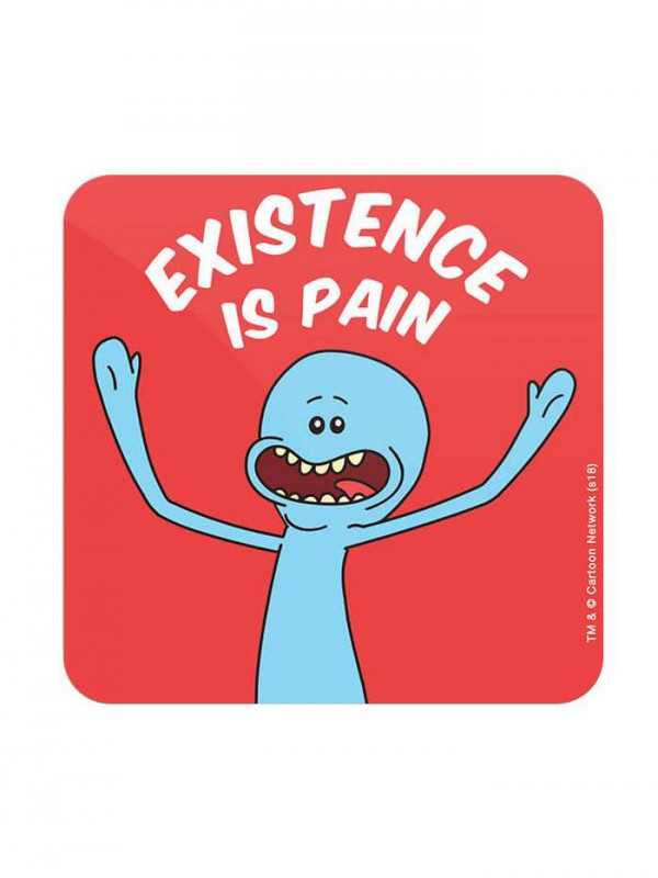 Mr. Meeseeks: Existence Is Pain - Rick And Morty Official Coaster
