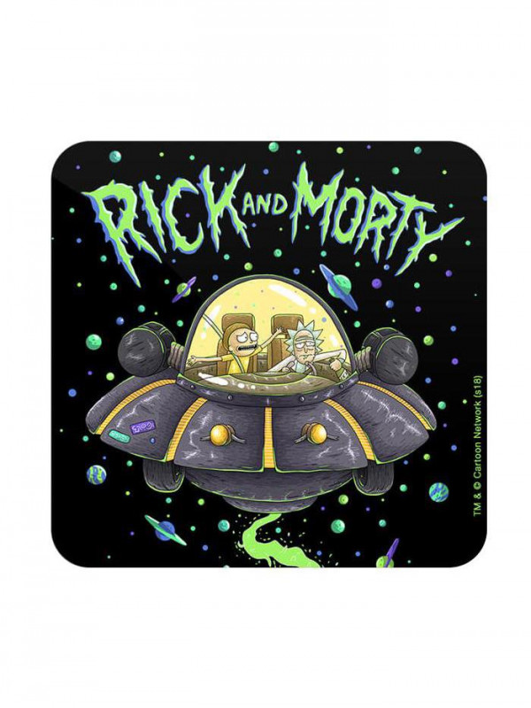 Space Cruiser - Rick And Morty Official Coaster